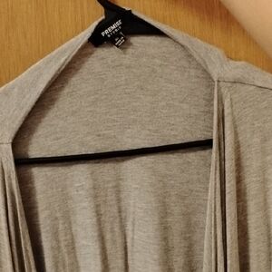 Premise Light Gray Cardigan